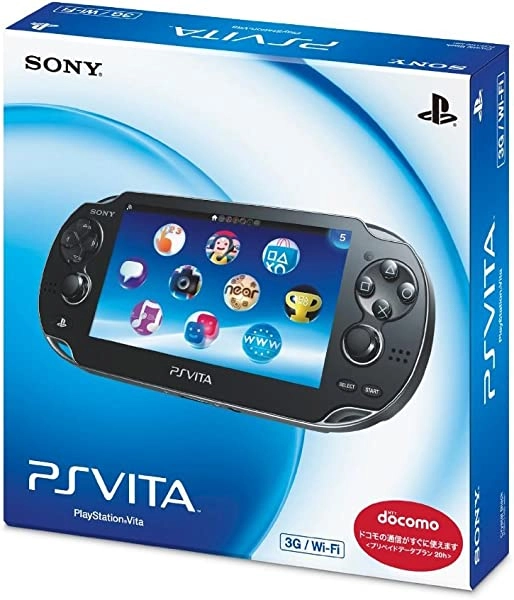 PlayStation®Vita クリスタル・ブラック 3G/Wi-Fiモデル