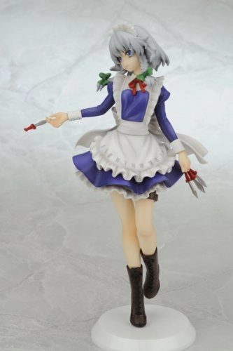 ふるいちオンライン - 東方プロジェクト “完全で瀟洒なメイド” 十六夜咲夜 1/8 完成品フィギュア[キューズQ]