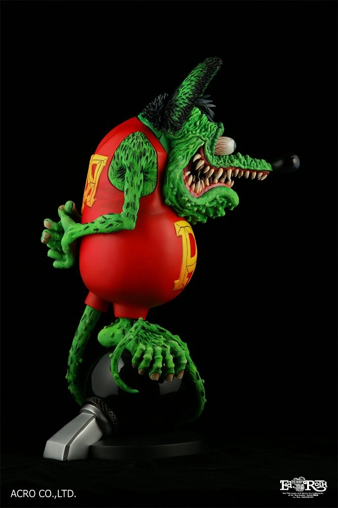 ふるいちオンライン - ソフビ製塗装済完成品 RAT FINK (8Ball Edition ...