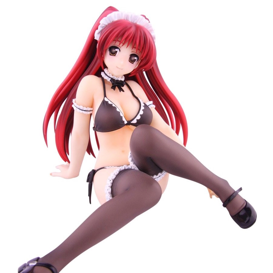 ToHeart2 XRATED 向坂環 メイド嬢（黒）ver. （1/7スケール 塗装済み