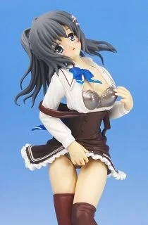 ふるいちオンライン - あかね色に染まる坂 片桐優姫 デレ顔 オリーブ限定版 完成品フィギュア[ファーストクラス]