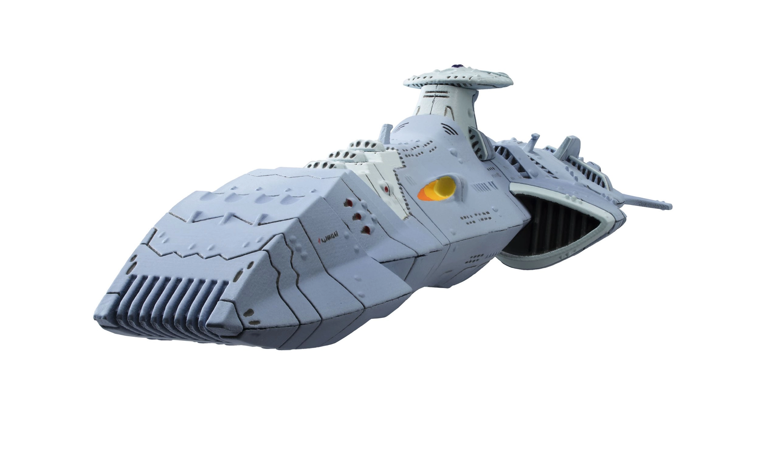 返品可 1/1000 ゼルグート級一等航宙戦闘艦ドメラーズIII世 宇宙戦艦