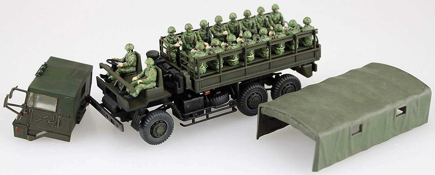 陸上自衛隊 73式大型トラック プラモデル - 模型/プラモデル