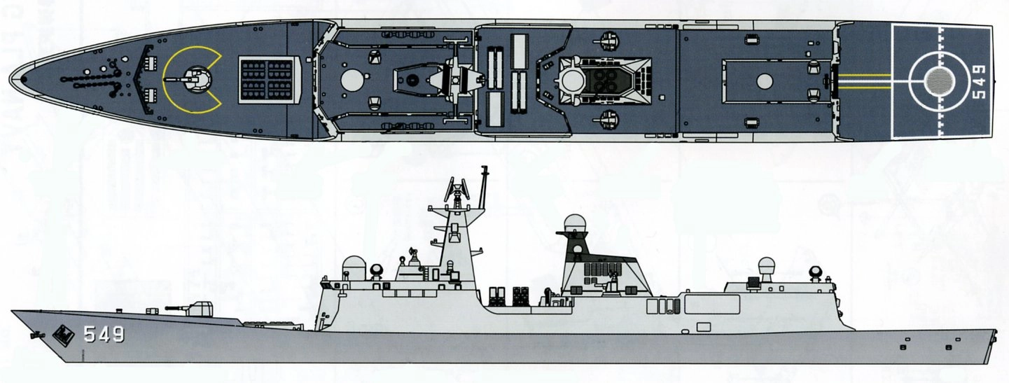 ふるいちオンライン - 1/700 中国海軍 江凱II型(054A+型)フリゲート