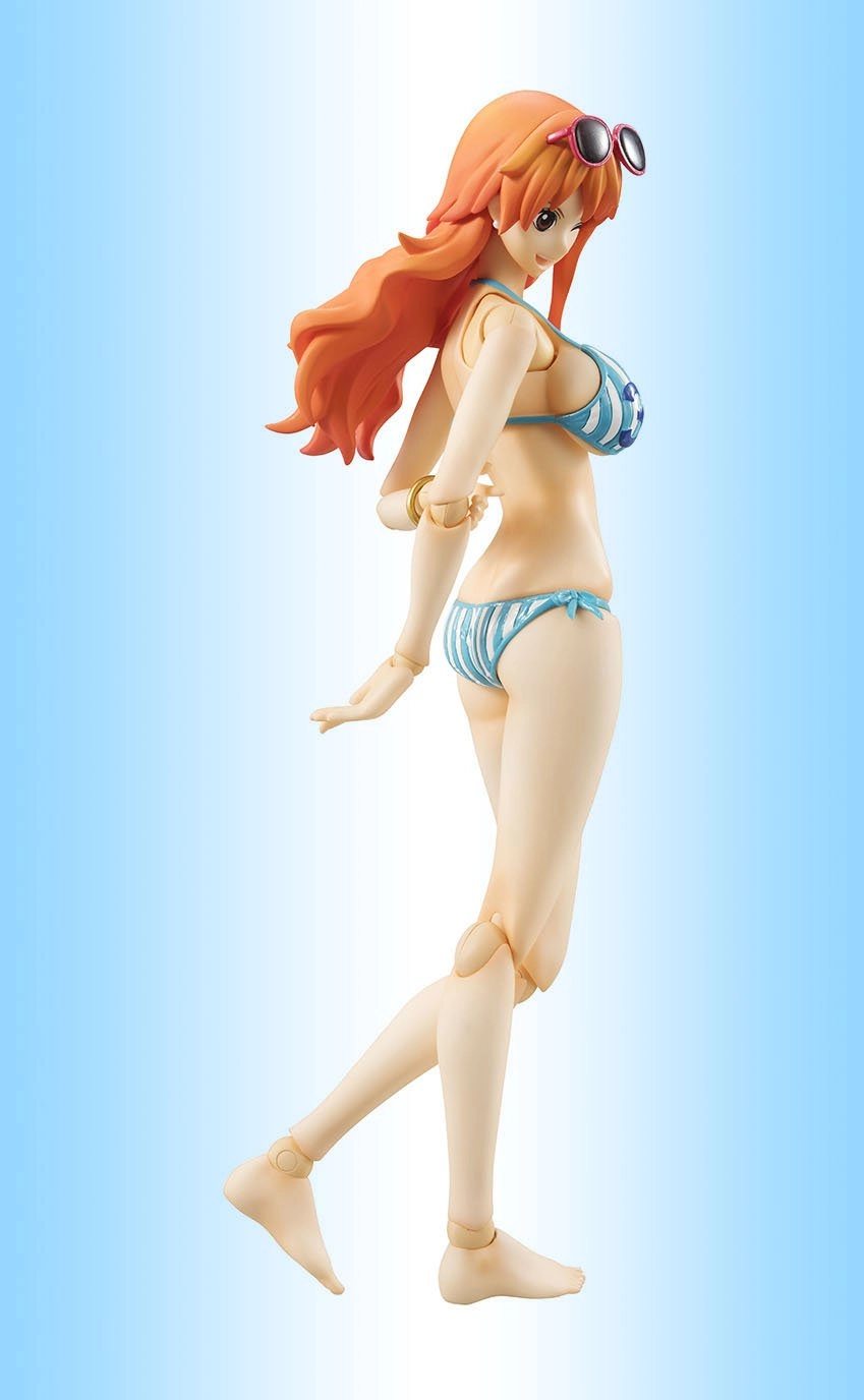 ふるいちオンライン - ヴァリアブルアクションヒーローズ ONE PIECE ナミ(Summer Vacation) アクションフィギュア[メガハウス]