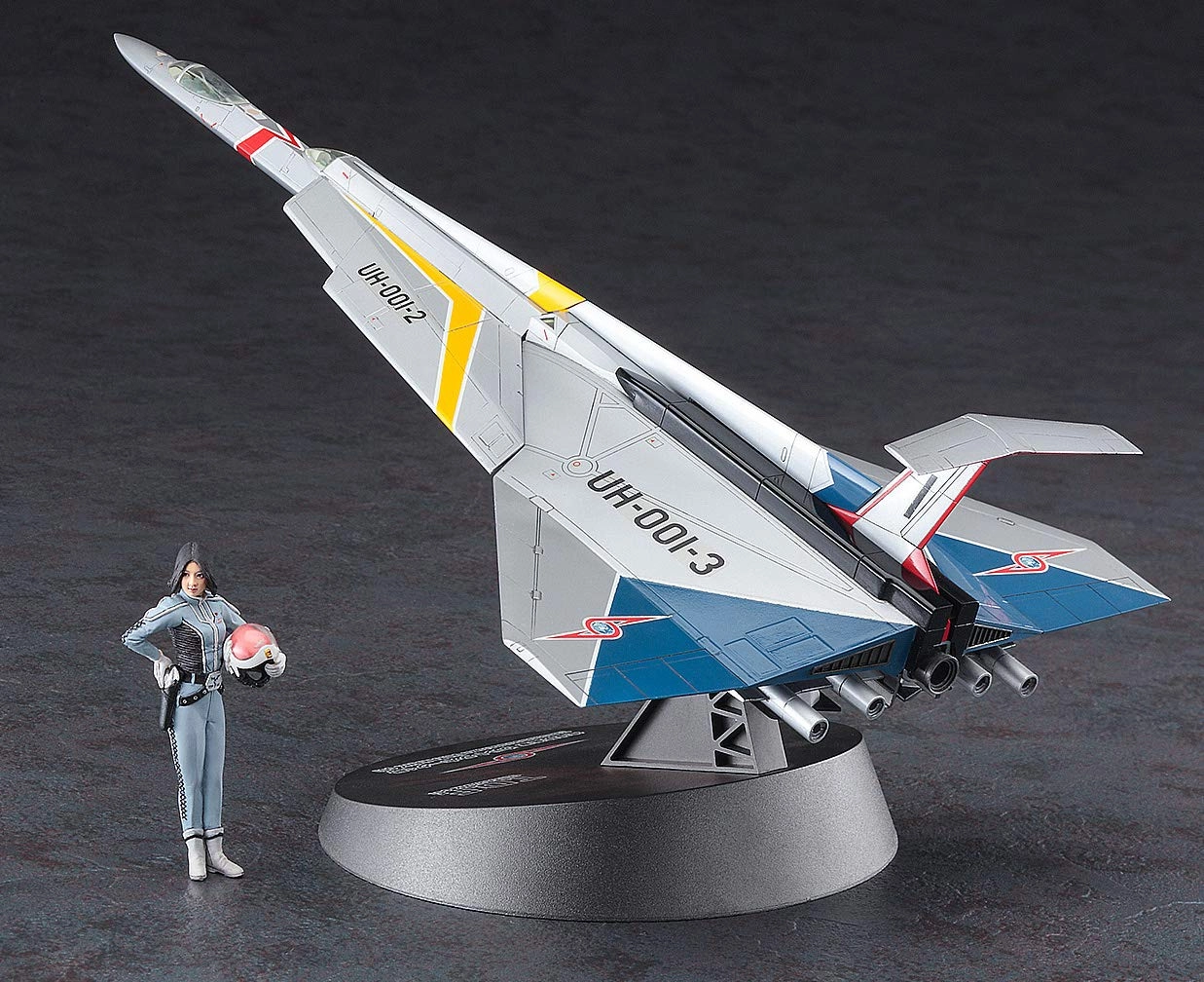 ふるいちオンライン - 1/144 ウルトラホーク1号 w/ 1/24 アンヌ隊員