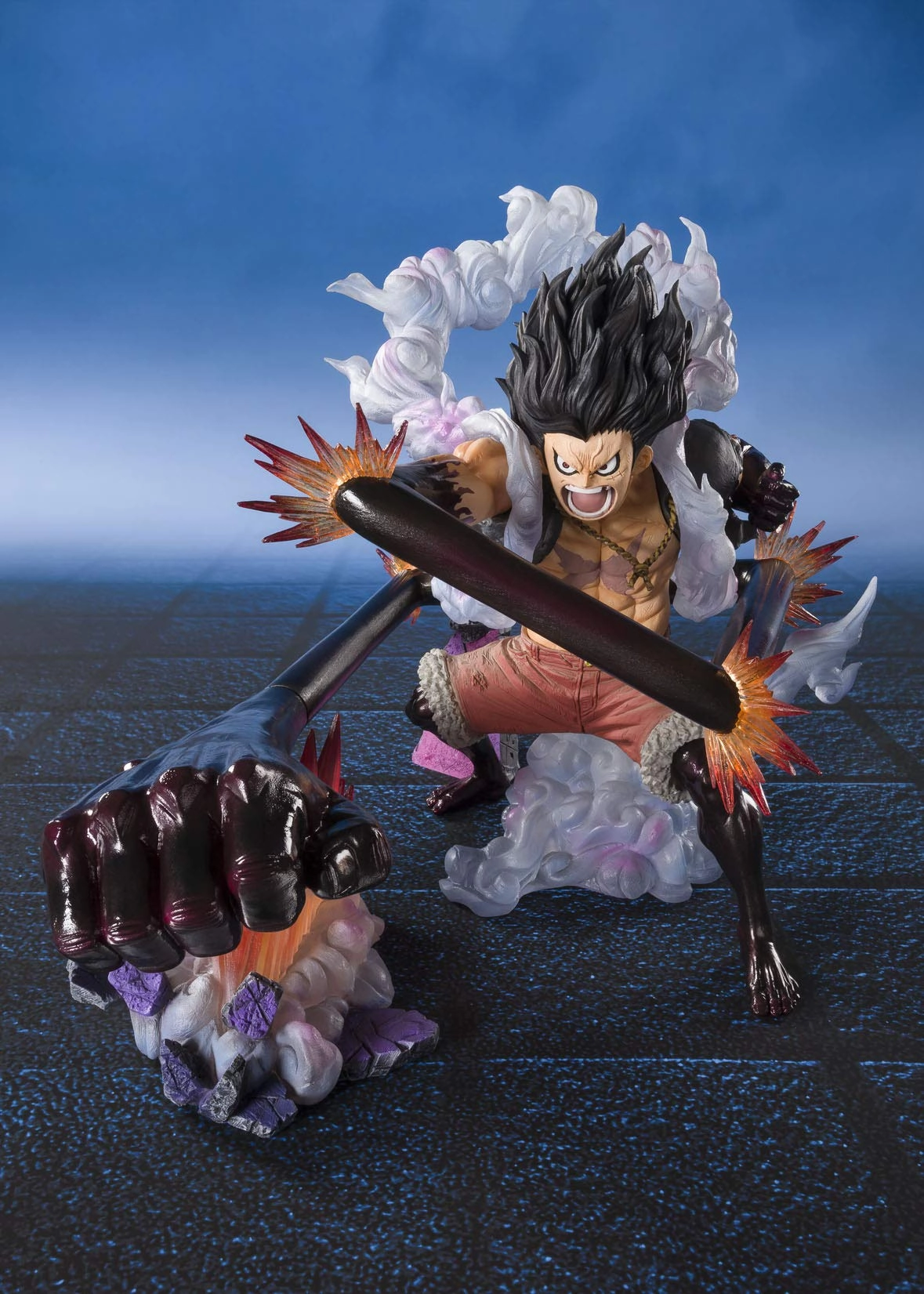 ふるいちオンライン フィギュアーツZERO モンキー・D・ルフィ ギア4 -スネイクマン・王蛇- 『ONE PIECE』[BANDAI  SPIRITS]