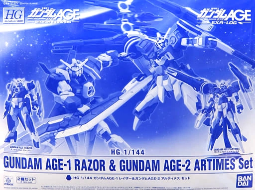 ふるいちオンライン - 1/144 HG ガンダムAGE-1 レイザー&ガンダムAGE-2