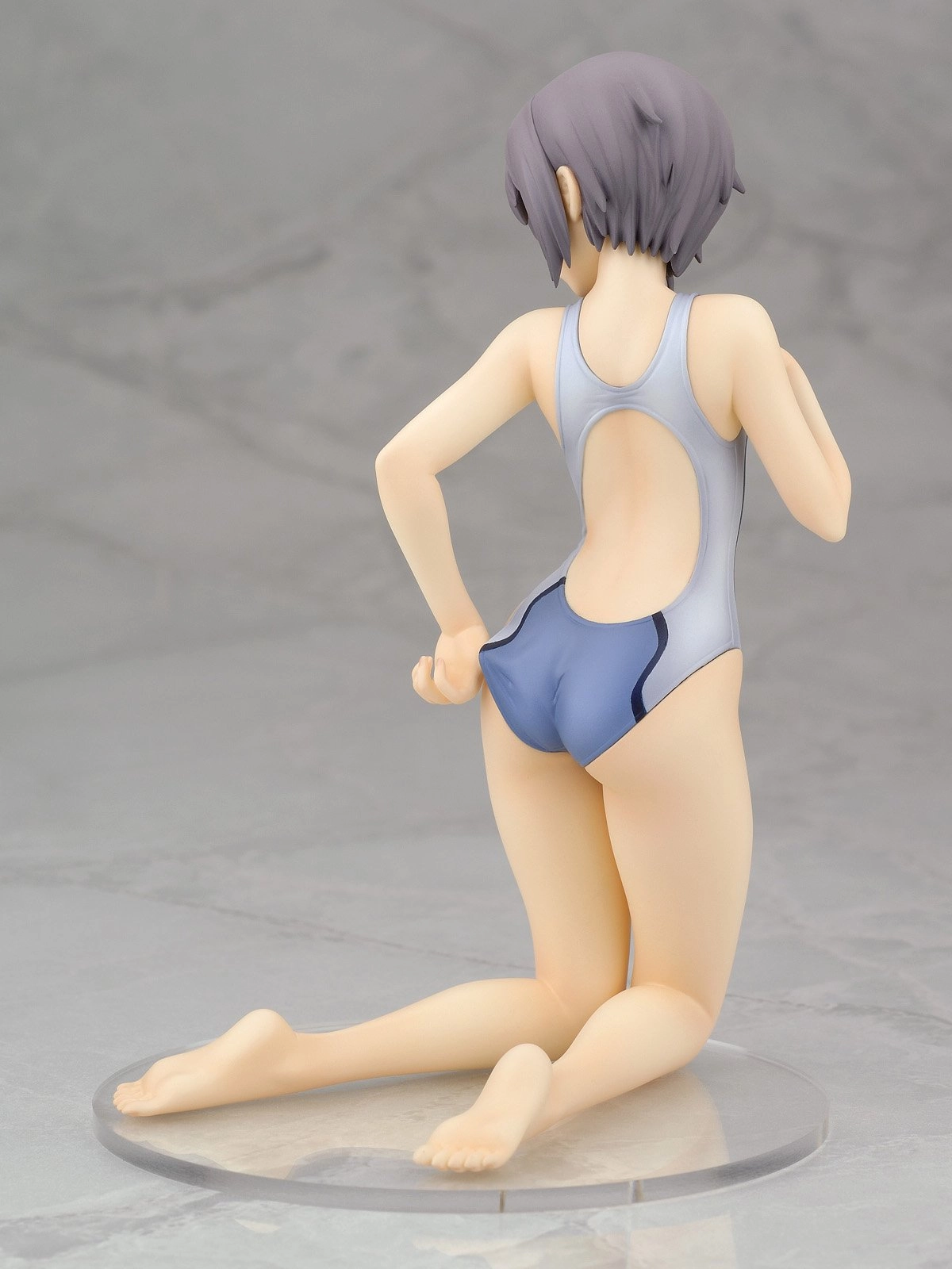 涼宮ハルヒの憂鬱 長門有希 水着Ver. (青) 1/8 完成品フィギュア